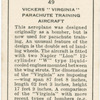 Vickers 'Virginia' parachute training aircraft.