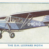 The De Havilland 'Leopard Moth'.