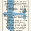 The Bristol Bulldog IV.