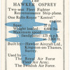 The Hawker 'Osprey'.