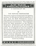 The service respirator.