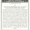 Air raid wardens and civilian volunteer despatch-rider.