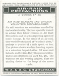 Air raid wardens and civilian volunteer despatch-rider.