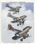 Gloster 'Gauntlet' interceptor fighters.