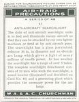 Anti-aircraft searchlight.