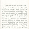Light trailer fire-pump.