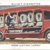 Hose-laying lorry.
