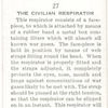 The civilian respirator.