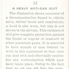 A heavy anti-gas suit.