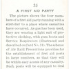 A first aid party.