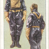 A heavy anti-gas suit.