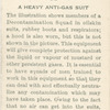 A heavy anti-gas suit.