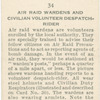 Air raid wardens and civilian volunteer despatch-rider.