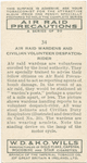 Air raid wardens and civilian volunteer despatch-rider.