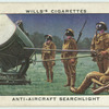 Anti-aircraft searchlight.