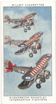 Gloucester gauntlet interceptor fighters.