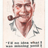 'Greys' smoking mixture. (Man with a smoking pipe.)