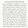 The civilian respirator.
