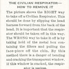 The civilian respirator - how to remove it.
