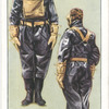 A heavy anti-gas suit.