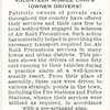 Volunteer mobile corps (owner drivers).
