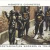 Decontamination workers in training.