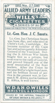 Lt. -General J. C. Smuts.