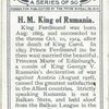 H.M. King of Rumania.