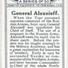 General Alexeieff.