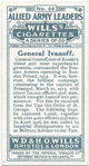 General Ivanoff.