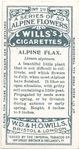 Alpine flax.