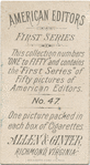 Melville E. Stone. The Chicago Daily News.