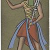 Ancient Egypt. [Standard-bearer of the Egyptian army].