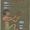 Ancient Egypt. [Ancient Egyptian shoe-maker].