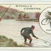 Gaffing a Salmon on the Spey.
