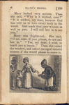 Child hiding behind a woman to stay away from a female slave