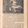 Female slave bringing a plate to someone in a bed