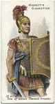 Arms and Armour. A Roman soldier. 55 B.C. Time of Julius Cæsar's invasion.