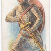 Arms and Armour. An Anglo-Danish warrior. 1013 A.D. Time of Danish Conquest.
