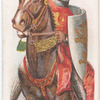 Arms and Armour. A horseman in armour. 1215. Time of Magna Charta [Magna Carta].
