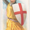 Arms and Armour. A knight with a war flail. 1264. Time of Barons' War.