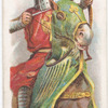 Arms and Armour. A mounted archer. 1282. Time of Welsh Insurrection.