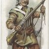 Arms and Armour. A musketeer. 1645. Time of Battle of Naseby.