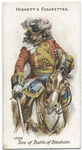 Arms and Armour. An officer of cavalry. 1704. Time of Battle of Blenheim.