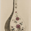 Square bottle (Germany, Saxony).