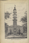 The First African Baptist church, Savannah, GA. Front view, from Franklin Square.