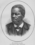 Rev. Emperor Williams, Vice President of Orphans' Home Society