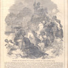 Flight of fugitives to Canada, guided by the north star