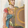 Arms and Armour. [A Roman soldier.] 55 B.C. Time of Julius Cæsar's invasion.
