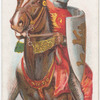 Arms and Armour. [A horseman in armour.] 1215. Time of Magna Charta [Magna Carta].